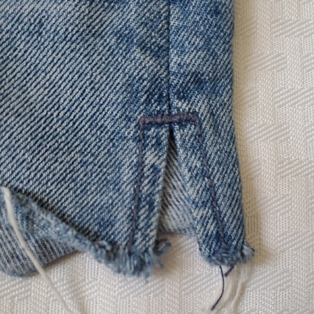 GRLFRND Vintage Wash Short Short  Jean Shorts - Picture 4 of 11